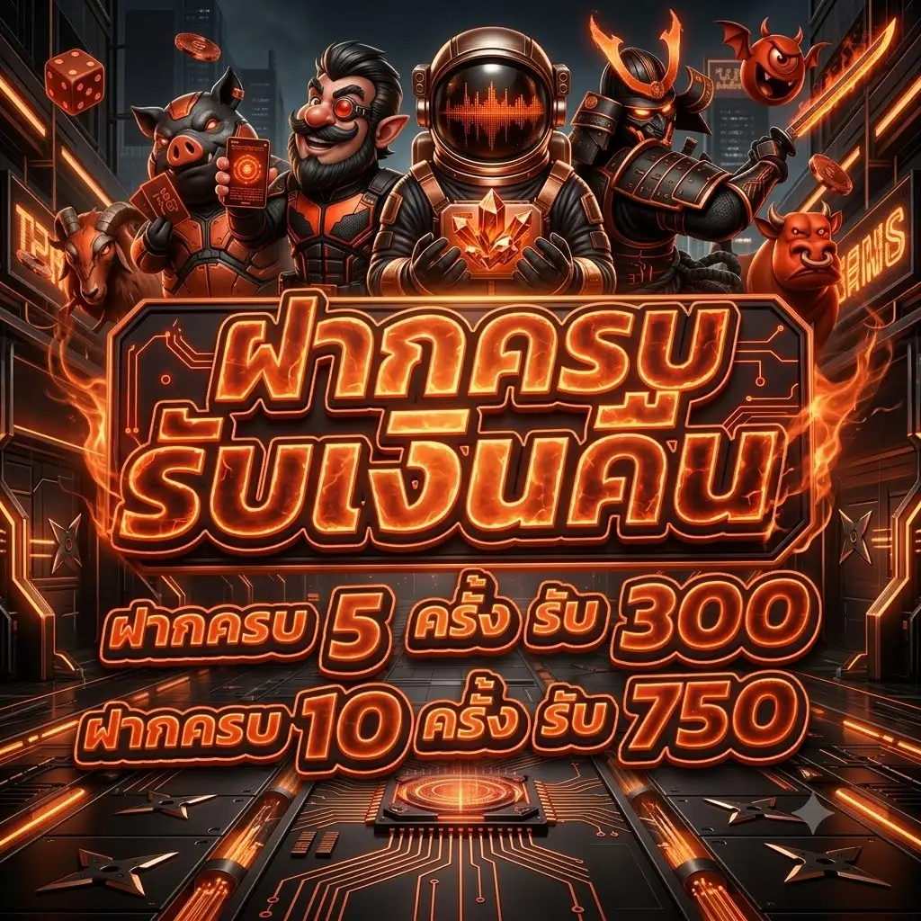 ฝากครบรับเงินคืน